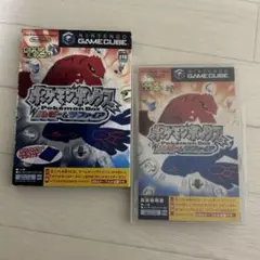 ゲームキューブ ポケモンボックス ルビー&サファイア 箱付き ソフト
