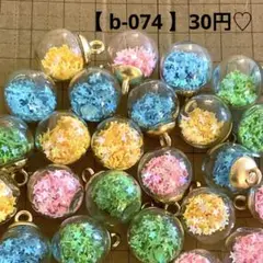 b-074 ガラスチャーム