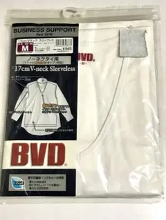 BVD ノーネクタイ用V首スリーブレスシャツ　Mサイズ　新品　★4947R