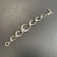 シルバーリンクチェーンブレスレット