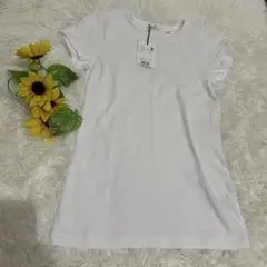 新品 未使用 ユニクロ UNIQLO ホワイト 半袖 Tシャツ Mサイズ