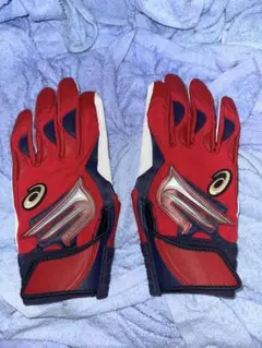 アシックス　バッティンググローブ　大谷モデル