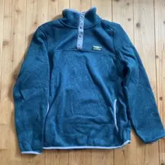 【美品】古着 L.L.Bean エルエルビーン ハーフボタン ニット スナップT