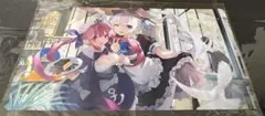 ホロライブ　湊あくあ　神楽めあ　プレイマット　デスクマット　ラバーマット　未開封