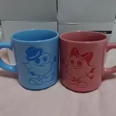 Nissy マグカップる。Lippy ブルー × Ruiju ピンク 2個セット