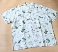 美品.3.5万円税別】PAPAS パパス アロハシャツ (リネン100％)