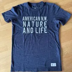 ELKEX アメリカンN.W. Tシャツ M ダークブルー