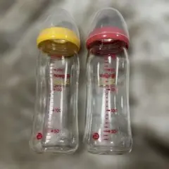 値下げPigeon 哺乳瓶 240ml ガラス　2本セット