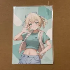ホロライブ 梅田 ポストカード 風間いろは