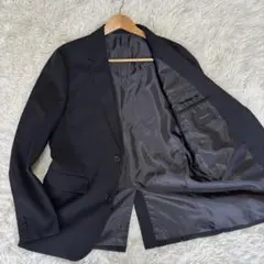 ✨️極美品 ナノユニバース テーラードジャケット 洗える 24AW ネイビー L