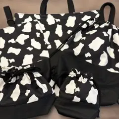入園グッズ 入学グッズ 牛柄 ハンドメイド