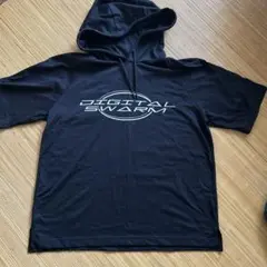 GU SPORTS デジタルスワーム フード付きTシャツ M