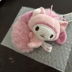 サンリオキャラクターズ 平成ふわふわ尻尾マスコット 【マイメロディ】