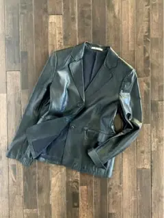 Aquascutum アクアスキュータム/ラムレザーテーラードJKT 美品11