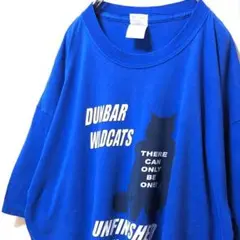 ギルダン ダンバーワイルドキャッツ Tシャツ ブルー 青 XL 古着