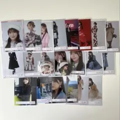 櫻坂46 大沼晶穂　生写真・缶バッジまとめ売り