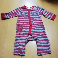 é.a.B ボタン付きロンパース 80サイズ