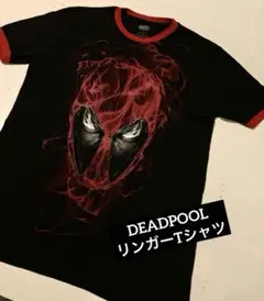 USA アメリカ 古着 MARVEL デッドプール リンガー Tシャツ マーベル