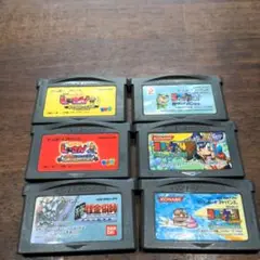 ゲームボーイアドバンス ソフト 6本セット