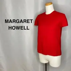 MARGARET HOWELLマーガレットハウエル ニットソーレッド レディース