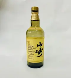 (no.140)山崎12年 響マーク　旧透明ボトル・金キャップ　未開封　美品 no.140)山崎12年 響マーク 旧透明ボトル・金キャップ 未開封 美品