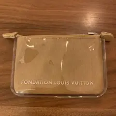 FONDATION LOUIS VUITTON ポーチ キャメル