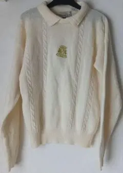 OscardelaRentaExpressions クリーム色セーター　Sサイズ