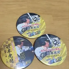 阪神タイガース 近本光司 缶バッチ