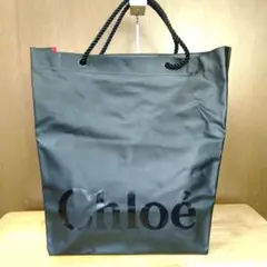 綺麗 クロエ chloe 大容量ナイロントートバッグ 黒
