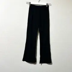デビロックレギンスフレアー黒