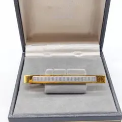 美品　dunhill　ネクタイピン　ゴールド　シルバー　箱付き