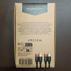 【未開封新品】Amazonベーシック RCAオーディオケーブル 1.2m