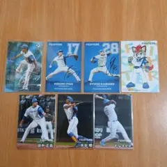 プロ野球チップス2025第1弾北海道日本ハムファイターズ7枚セット