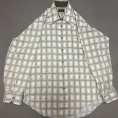 VAN HEUSEN バンヒューゼン 70s 長袖シャツ チェック
