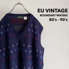 イタリア製 “BOUNDARY WATERS” Paisley Vest