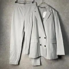 【未使用タグ付】　23SS　theory luxe セットアップ　リネン