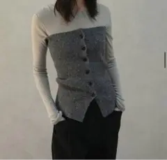 OHOTORO Mixed Tube Knit