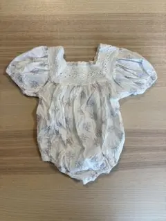 Bunnytail 花柄ロンパース Sサイズ