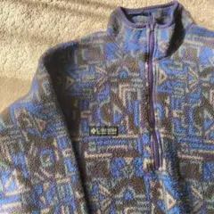 Columbia フリース ハーフスナップ 90’sパタゴニア レトロ フリース
