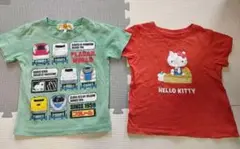 Tシャツセット2枚サイズ100