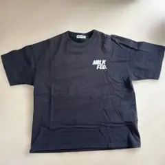 MILK FED. ブラック Tシャツ ONE SIZE