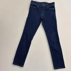 2024モデル サイズ24 UNIQLO ウルトラストレッチジーンズ　ネイビー