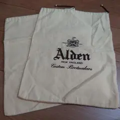 新品・未使用 オールデン 靴袋