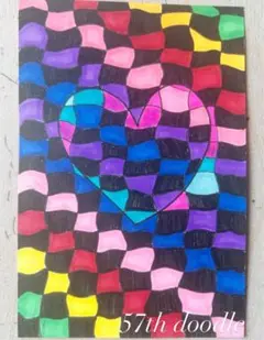 #57 抽象画 原画