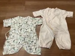 ベビー肌着　2wayオール　2枚セット
