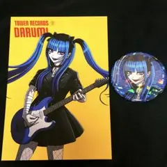 【匿名配送】HUNDRED LINE タワレコ　ホログラム缶バッジ　飴宮怠美