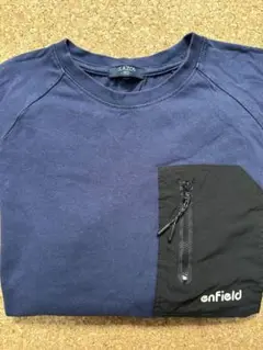 GLAZOS penfield コラボ ネイビー 長袖カットソー