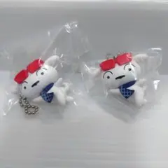 クレヨンしんちゃん 灼熱のカスカベダンサーズスイングマスコット　シロ2個セット