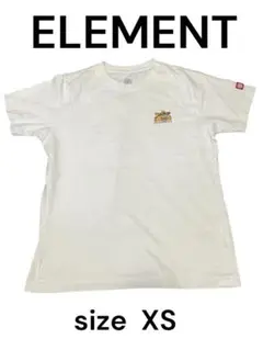 エレメント　Tシャツ XS ホワイト TACO TOMMY'S タコス　半袖