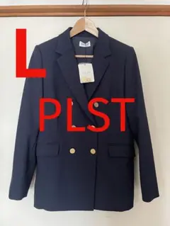 ※期間限定値下げ※ 【新品タグ付き】PLST 金ボタン　ネイビー　ジャケット　L